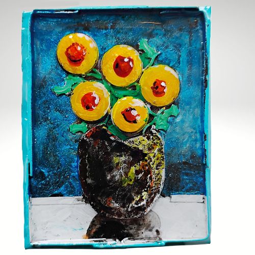 Small Batch Art Magnet # 8573