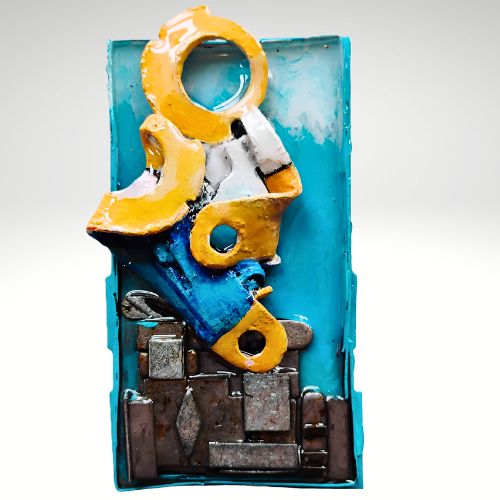 Small Batch Art Magnet # 8577