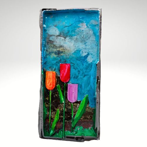 Small Batch Art Magnet # 8578