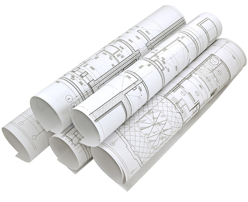 A0 Plan Printing (B&amp;W)