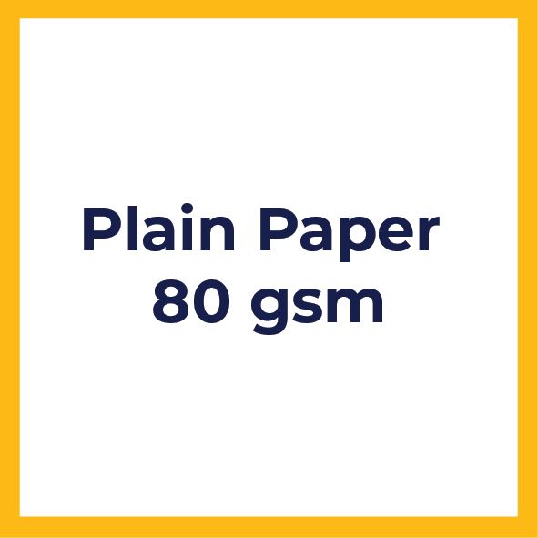 A5 Flyers Plain 80gsm