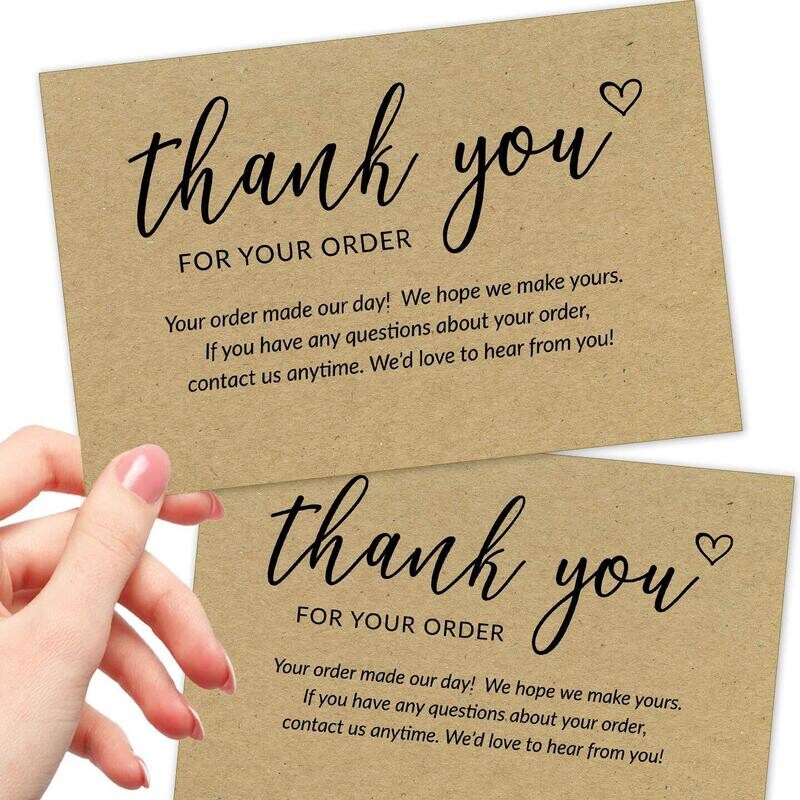 Thank you card
