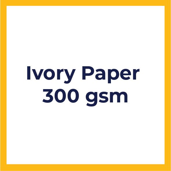 A4 Flyers Ivory 300gsm