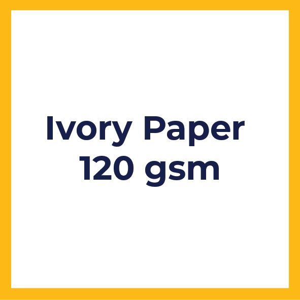 A6 Flyers Ivory 120gsm