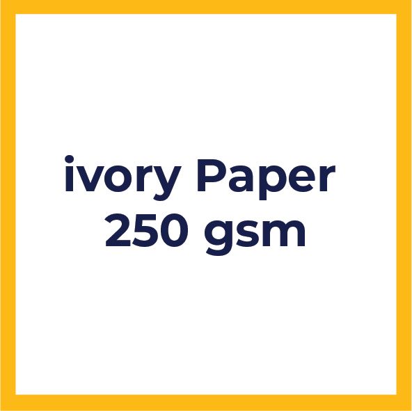 A6 Flyers Ivory 250gsm