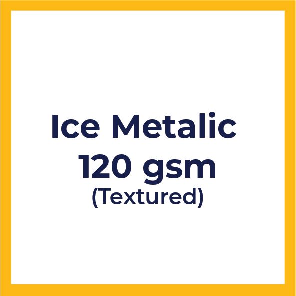 A6 Flyers Metallic 120gsm