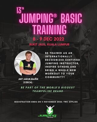 Jumping® Basic Instructor Training Course (Diploma Certification)