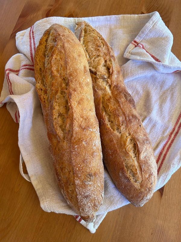 Luftig, locker, leicht - Erdäpfel-Baguette & Langschläfer, 11. April 2026