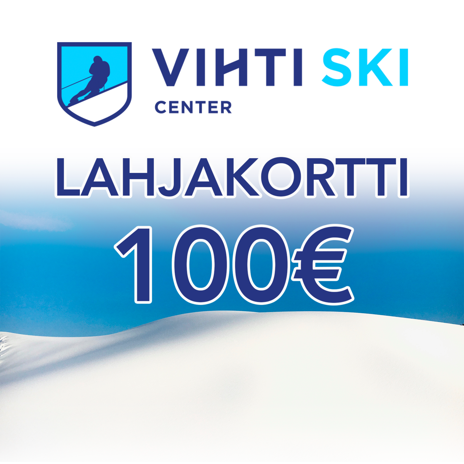 Lahjakortti 100€ Vihti Ski Center