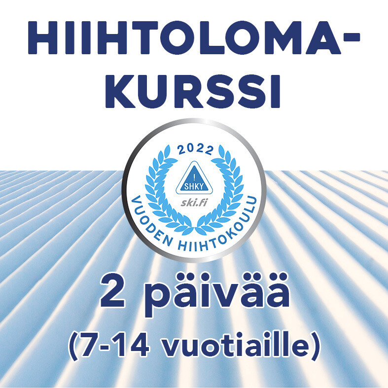 Hiihtolomakurssi 2 päivää