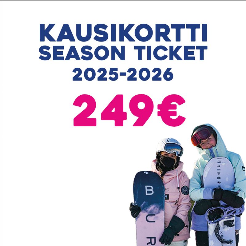 PRE-SALE | KAUSIKORTTI 2025-2026 | SEASON TICKET