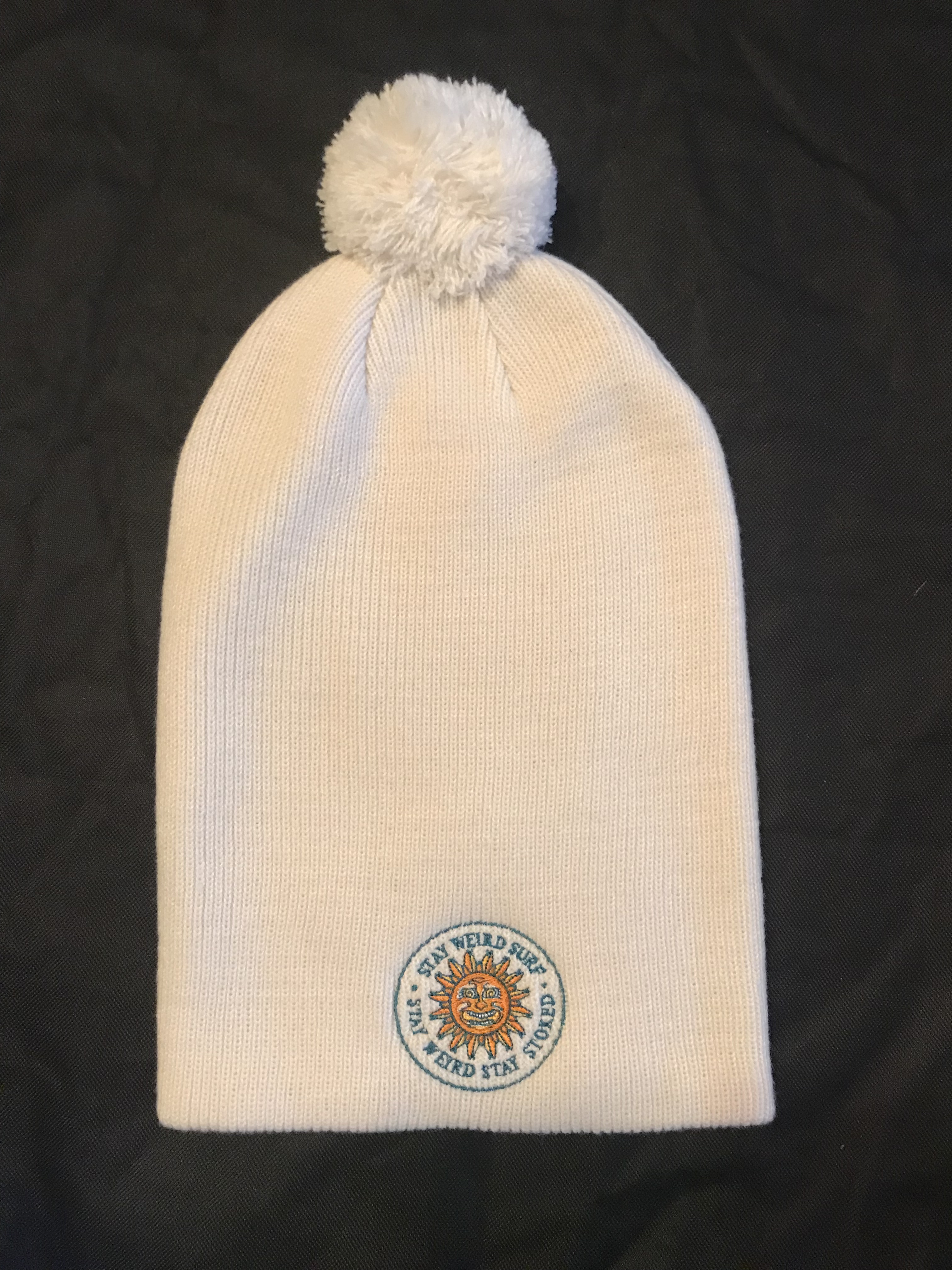 Slouch Pom Pom Beanie