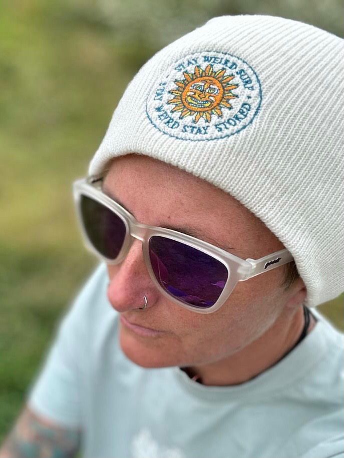 Slouch Pom Pom Beanie