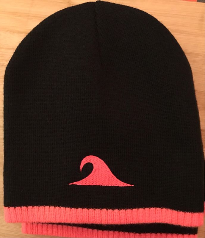 Pink WaveFin Beanie