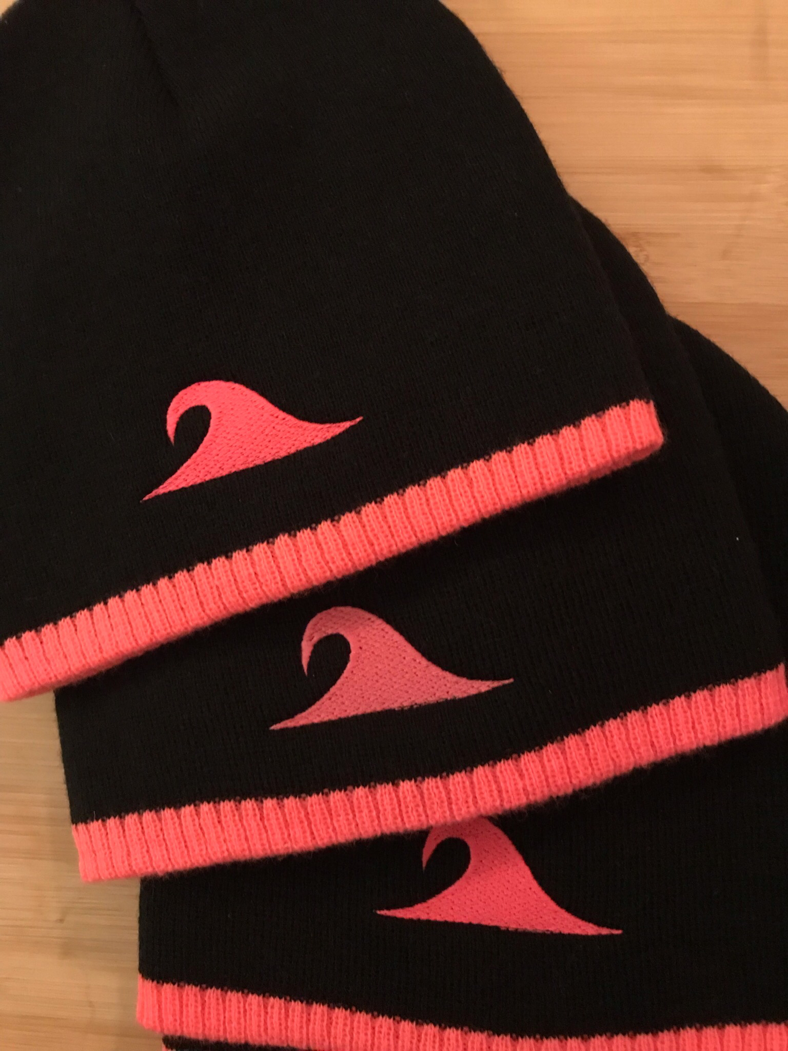 Pink WaveFin Beanie