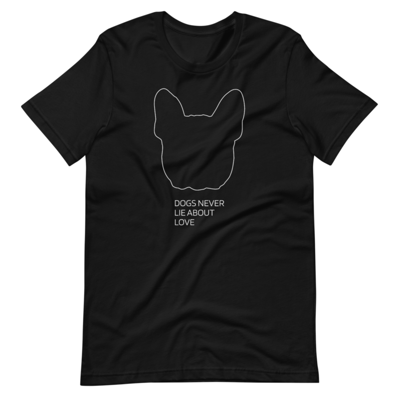 UNUSI Black T-shirt With White Design COCO UNUSI Black T-shirt With White Design COCO