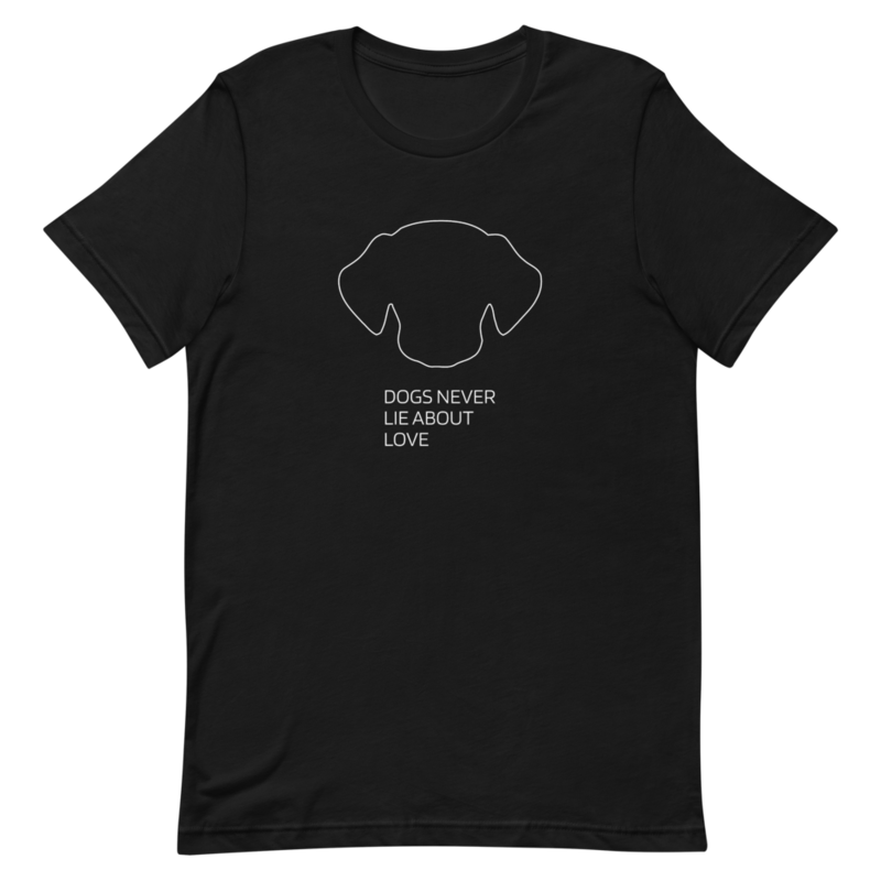 UNUSI Black T-shirt With White Design NETA UNUSI Black T-shirt With White Design NETA