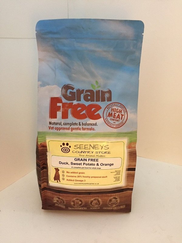 Seeneys Grain Free Duck 2KG