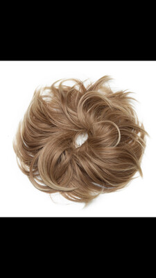 Messy bun hair scrunch #T1844