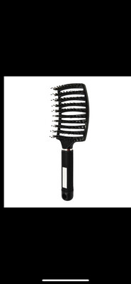 Detangler Hair Brush - (black)