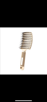 Detangler hair brush (Gold)