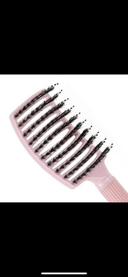 Detangler hair brush (Pink)
