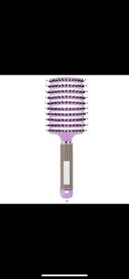 Detangler hair brush (Purple)