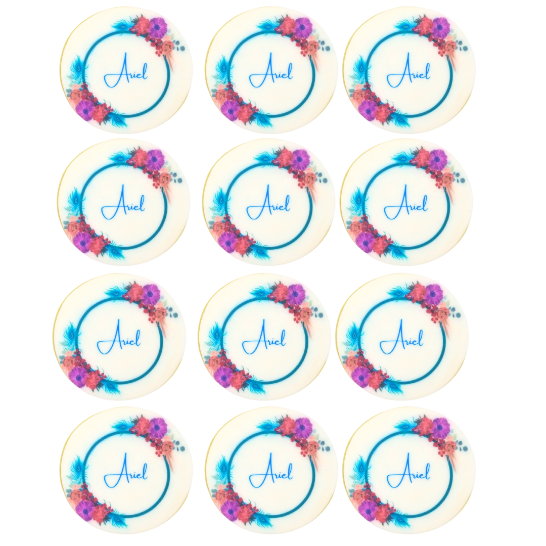 2D Single Design Bespoke Cookies