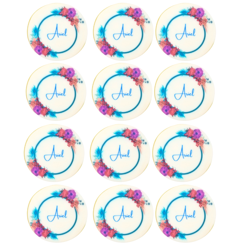 2D Single Design Bespoke Cookies (1 Dozen)