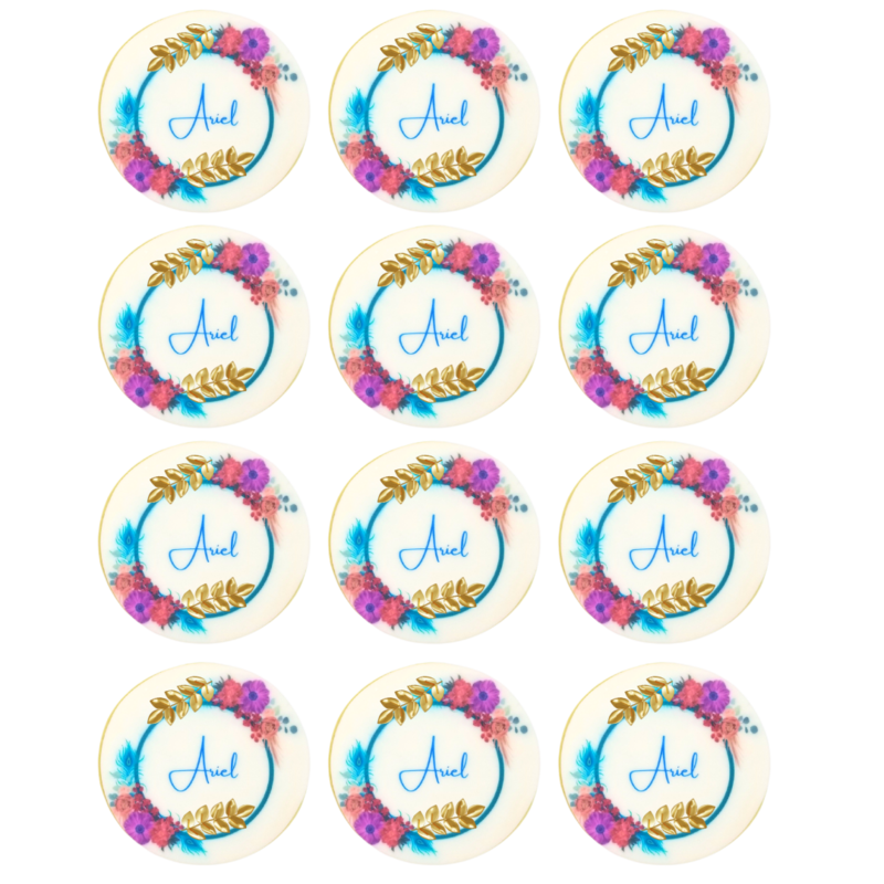 3D Multi-Design Bespoke Cookies (1 Dozen)