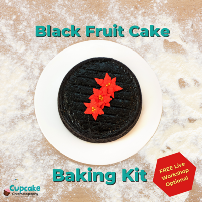 *New* Black Cake Baking Kit + Class