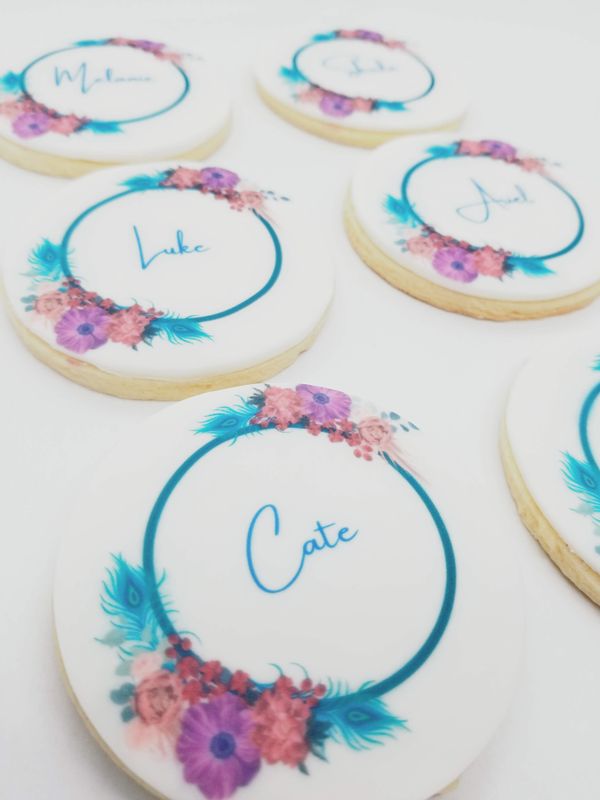 2D Multi-Design Bespoke Cookies (1 Dozen)