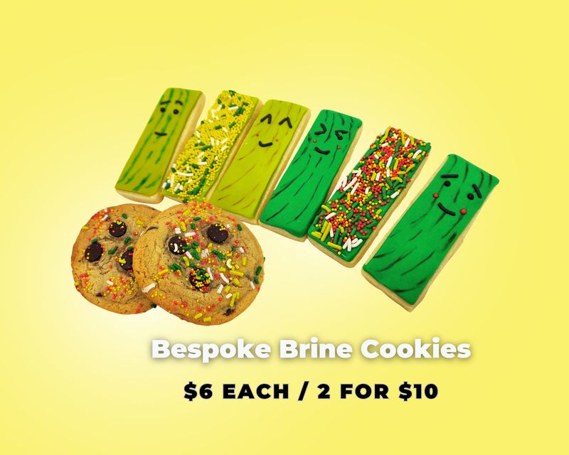 Bespoke Brine Cookies, Sprinkles and Pretzels - (Pre-Order Pickle Me Poconos) Bespoke Brine Cookies, Sprinkles and Pretzels - (Pre-Order Pickle Me Poconos)