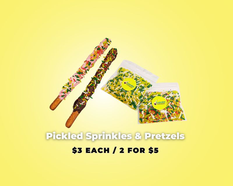 Bespoke Brine Cookies, Sprinkles and Pretzels - (Pre-Order Pickle Me Poconos)