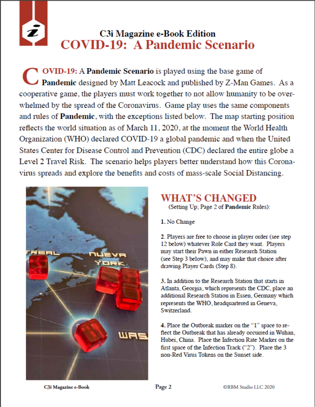 COVID-19: A Pandemic Scenario C3i eBook Edition