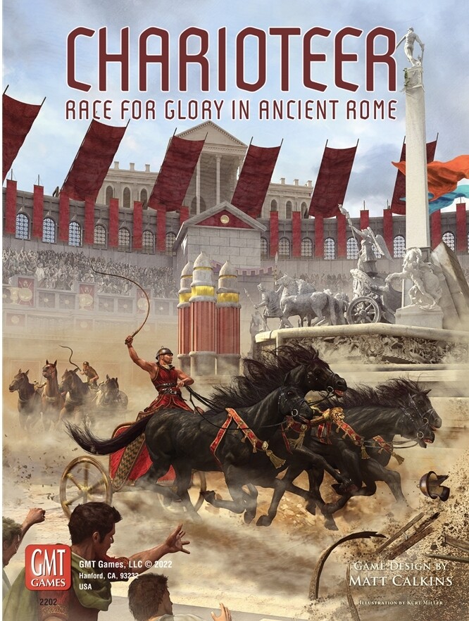 Charioteer Race for Glory in Ancient Rome