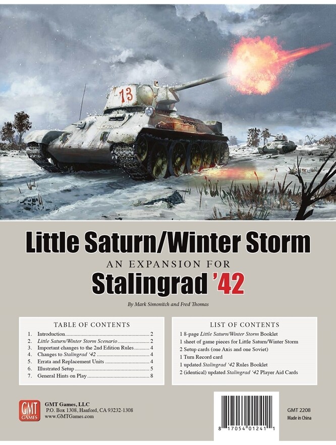 Little Saturn/Winter Storm: Stalingrad ‘42 Expansion
