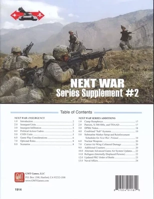 Next War: Supplement #2