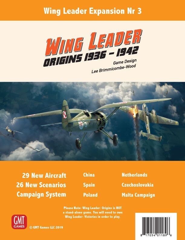 Wing Leader: Origins 1936-42 Wing Leader: Origins 1936-42