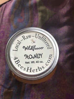 Raw, Unfiltered Michigan Wildflower Honey
