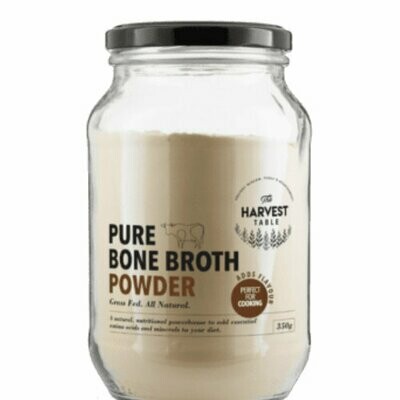 Beef Bone Broth Powder 350g Glass Jar