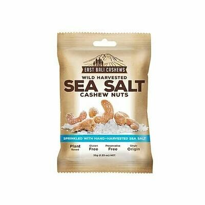 CASHEW NUTS - SEA SALT 35g