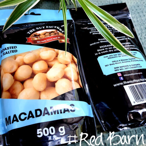 Nuts - Roasted and Salted Macadamia Nuts 500g