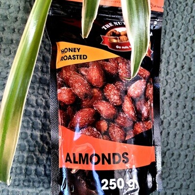 Almonds- Honey Roasted 250g