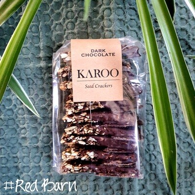 Karoo Dark Chocolate Seed Crackers - 120g