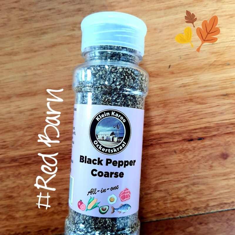 Black Pepper Coarsely ground Shaker 200ml