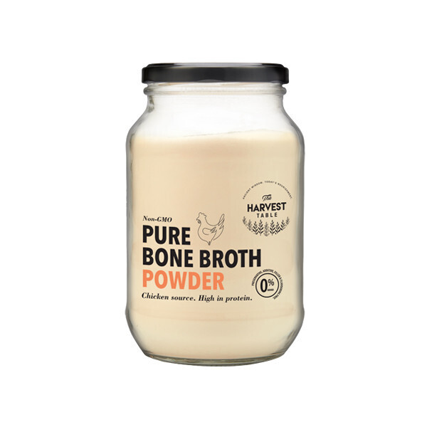 Chicken Bone Broth Powder 350g Glass Jar