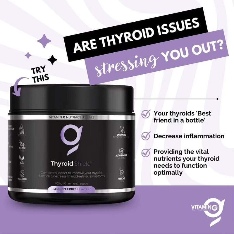 Vitamin G - Thyroid Shield 400g + NAC 600mg Capsules