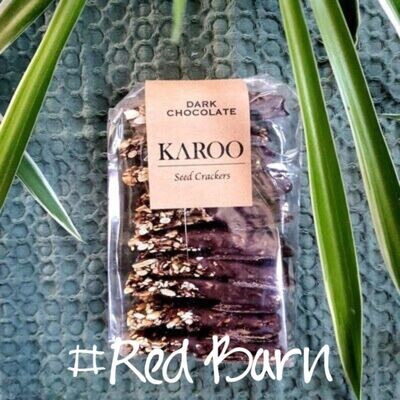 Karoo Dark Chocolate Seed Crackers 120g