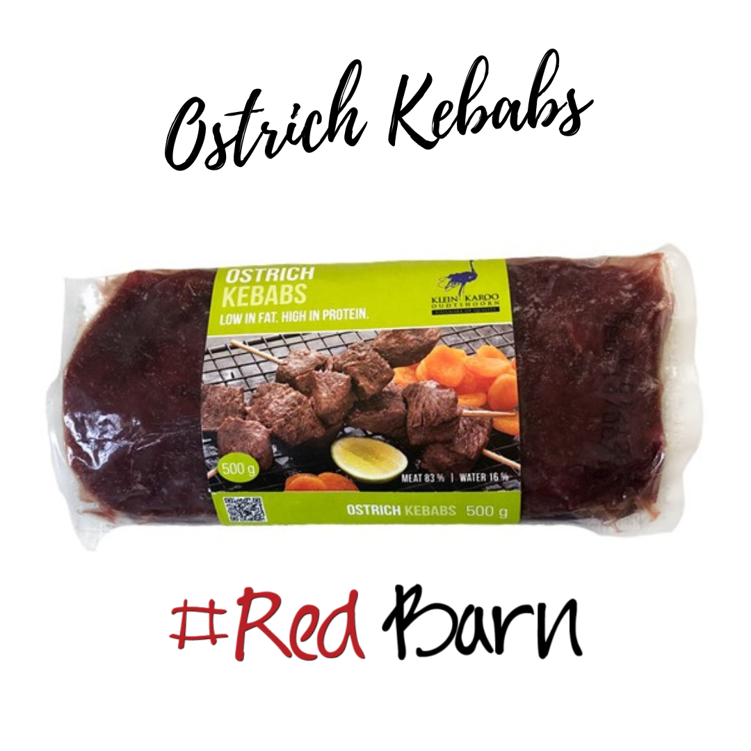 Ostrich Kebabs 500g